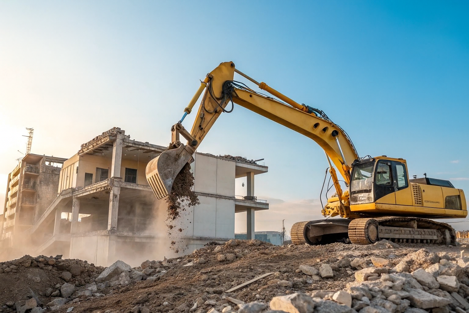 解体工事の画像